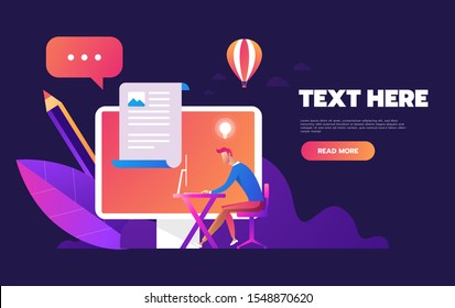 Concept Sign In Page On Mobile Screen. Desktop Computer With Login Form For Web Page, Banner, Presentation. Vector Illustration, User Account