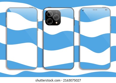 The concept of smartphone design technology . It is a network connection technology. For banner, website, illustration, flyer, etc.