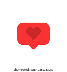 Concept social media marketing. Vector icon illustration. Flat design