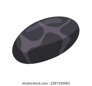 Concept Spa stone with texture. This vector illustration features a calming spa setting, with black and grey stone textures and soft lighting. Vector illustration.