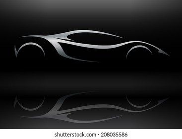6,730 Luxury car outline Images, Stock Photos & Vectors | Shutterstock