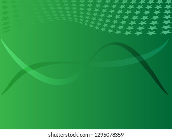 Concept star wavy design. Eps 10 vector background. Gradient mesh included - Vector