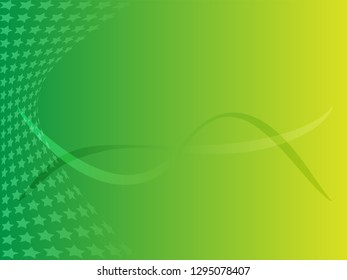 Concept star wavy design. Eps 10 vector background. Gradient mesh included - Vector