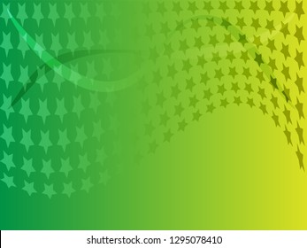 Concept star wavy design. Eps 10 vector background. Gradient mesh included - Vector