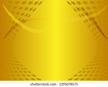 Concept star wavy design. Eps 10 vector background. Gradient mesh included - Vector