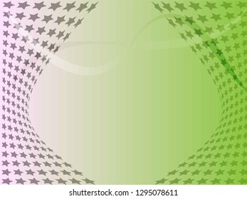 Concept star wavy design. Eps 10 vector background. Gradient mesh included - Vector
