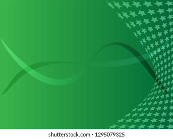 Concept star wavy design. Eps 10 vector background. Gradient mesh included - Vector