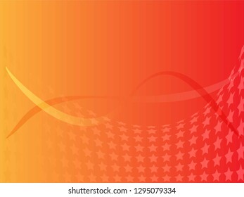 Concept star wavy design. Eps 10 vector background. Gradient mesh included - Vector