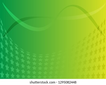 Concept star wavy design. Eps 10 vector background. Gradient mesh included - Vector