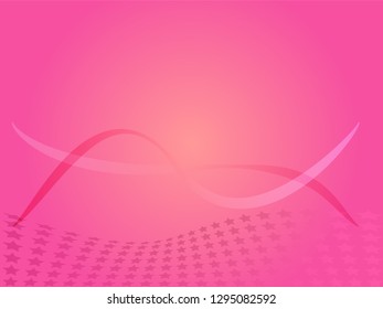 Concept star wavy design. Eps 10 vector background. Gradient mesh included - Vector