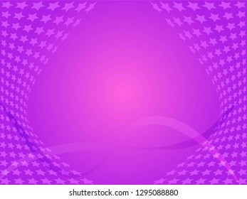 Concept star wavy design. Eps 10 vector background. Gradient mesh included - Vector