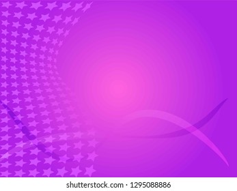 Concept star wavy design. Eps 10 vector background. Gradient mesh included - Vector