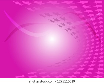 Concept star wavy design. Eps 10 vector background. Gradient mesh included - Vector