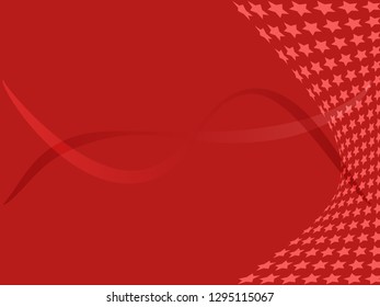 Concept star wavy design. Eps 10 vector background. Gradient mesh included - Vector