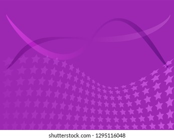 Concept star wavy design. Eps 10 vector background. Gradient mesh included - Vector