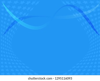 Concept star wavy design. Eps 10 vector background. Gradient mesh included - Vector