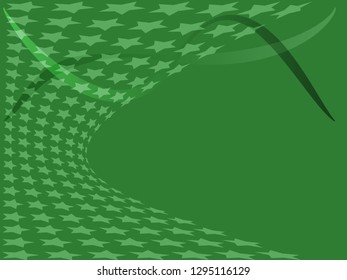 Concept star wavy design. Eps 10 vector background. Gradient mesh included - Vector
