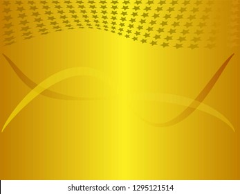 Concept star wavy design. Eps 10 vector background. Gradient mesh included - Vector