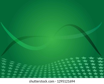 Concept star wavy design. Eps 10 vector background. Gradient mesh included - Vector