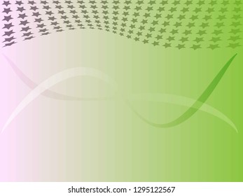 Concept star wavy design. Eps 10 vector background. Gradient mesh included - Vector