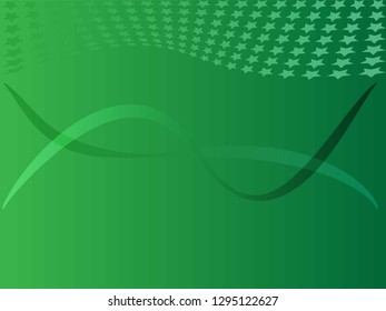 Concept star wavy design. Eps 10 vector background. Gradient mesh included - Vector