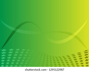 Concept star wavy design. Eps 10 vector background. Gradient mesh included - Vector