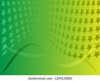 Concept star wavy design. Eps 10 vector background. Gradient mesh included - Vector