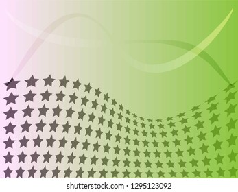 Concept star wavy design. Eps 10 vector background. Gradient mesh included - Vector
