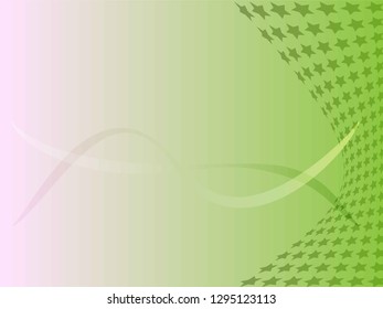 Concept star wavy design. Eps 10 vector background. Gradient mesh included - Vector