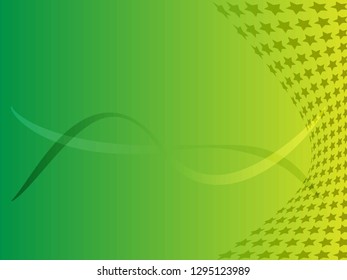 Concept star wavy design. Eps 10 vector background. Gradient mesh included - Vector