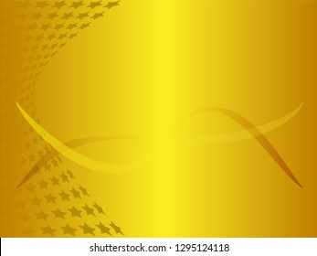 Concept star wavy design. Eps 10 vector background. Gradient mesh included - Vector