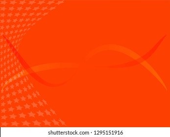Concept star wavy design. Eps 10 vector background. Gradient mesh included - Vector