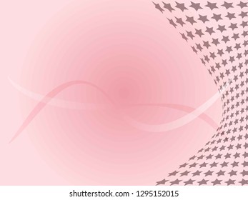 Concept star wavy design. Eps 10 vector background. Gradient mesh included - Vector