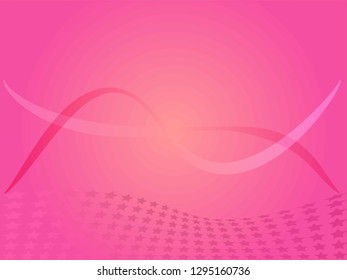 Concept star wavy design. Eps 10 vector background. Gradient mesh included - Vector
