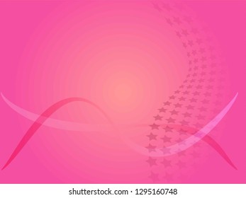 Concept star wavy design. Eps 10 vector background. Gradient mesh included - Vector