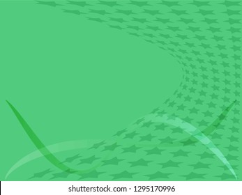 Concept star wavy design. Eps 10 vector background. Gradient mesh included - Vector