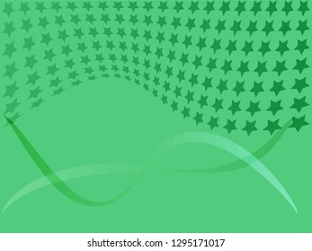 Concept star wavy design. Eps 10 vector background. Gradient mesh included - Vector