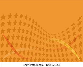 Concept star wavy design. Eps 10 vector background. Gradient mesh included - Vector