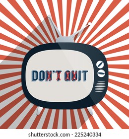 Concept for successful decisions we make. Flat design illustration.