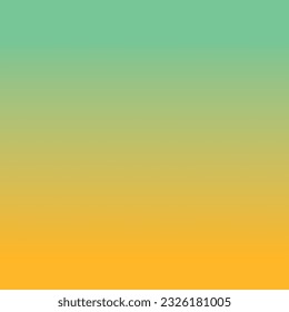el concepto de fondo con temática de puesta de sol en tonos suaves verde y naranja