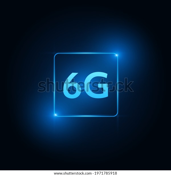 Concept Technology 6g Mobile Network New Stock Vector (Royalty Free ...