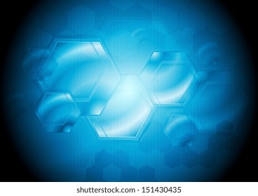 Concept technology abstract background. Vector design eps 10