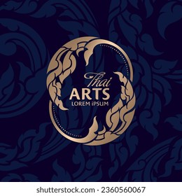 Concept of Thai Art vector designs 