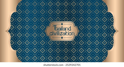 Concept of Thai Art vector designs 