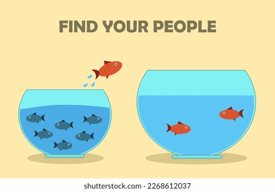 The concept that you need to surround yourself with the same people.