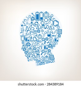  Concept of thinking how to solve problem 