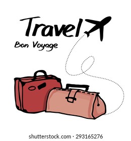 The concept of travel and vacation.