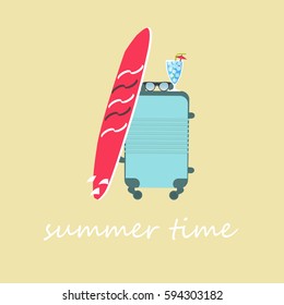  Concept trip on summer vacation
