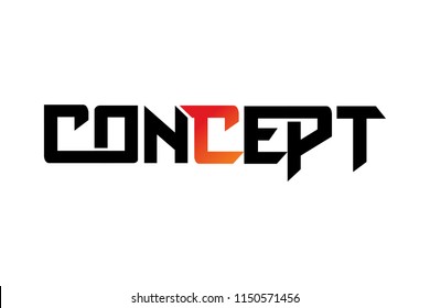 Concept typography design vector, for t-shirt, poster and other uses