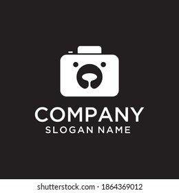 The Concept Of A Unique, Simple, Creative Dog Combination Camera Logo Concept For An Animal Photographer Logo